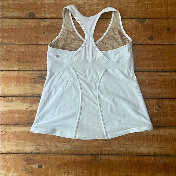 lululemon white sport tank top - Picture 3 of 3